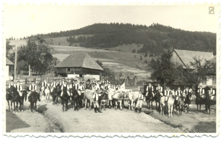 Szüreti felvonulás - 1960 körül