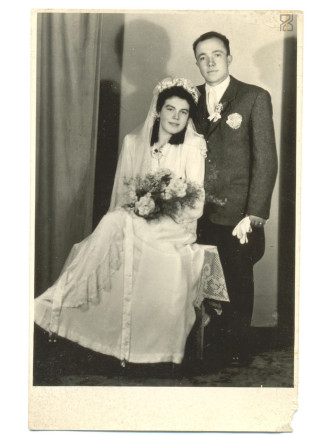 Boga Amália és Sass Árpád - 1955