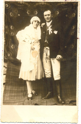 Hajdu Részeg Mátyás és Miklós Mária esküvője